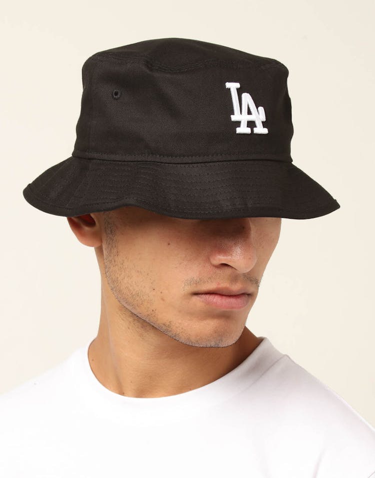 New Era Los Angeles Dodgers Bucket Hat Black/White