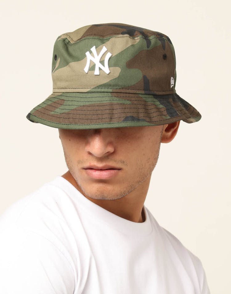 New Era New York Yankees Bucket Hat Camo