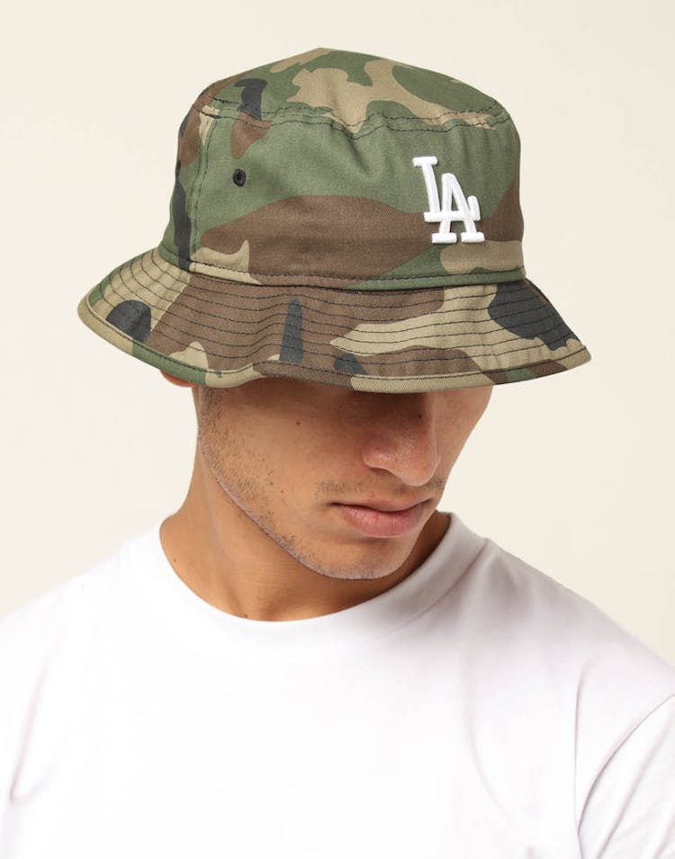 New Era Los Angeles Dodgers Bucket Hat Camo