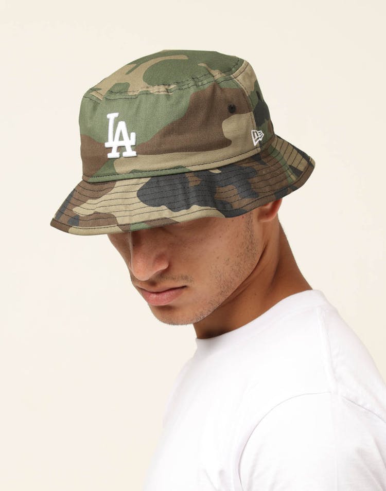 New Era Los Angeles Dodgers Bucket Hat Camo