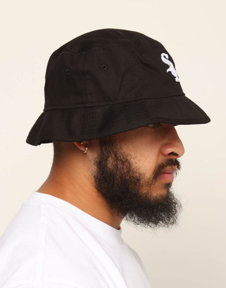 New Era Chicago White Sox Bucket Hat Black/White