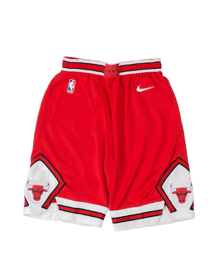 Chicago Bulls Nike Icon Youth Swingman Shorts Red