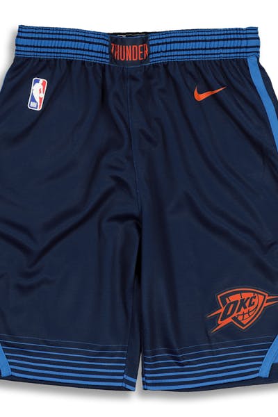 Nike Kids Oklahoma City Thunder Statement Swingman Short Navy