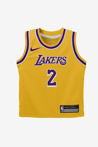 Nike Infant Los Angeles Lakers Lonzo Ball #2 Icon Replica NBA Jersey Yellow