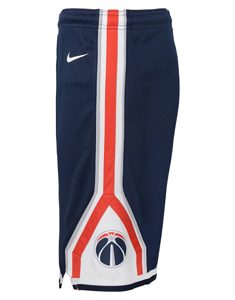 Nike Kids Washington Wizards Statement Swingman Short Navy