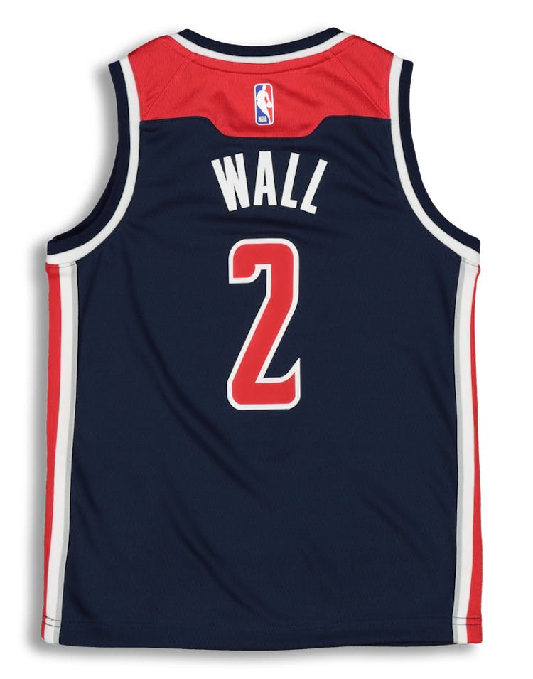 Nike Kids Washington Wizards John Wall #2 Statement Swingman NBA Jersey Navy