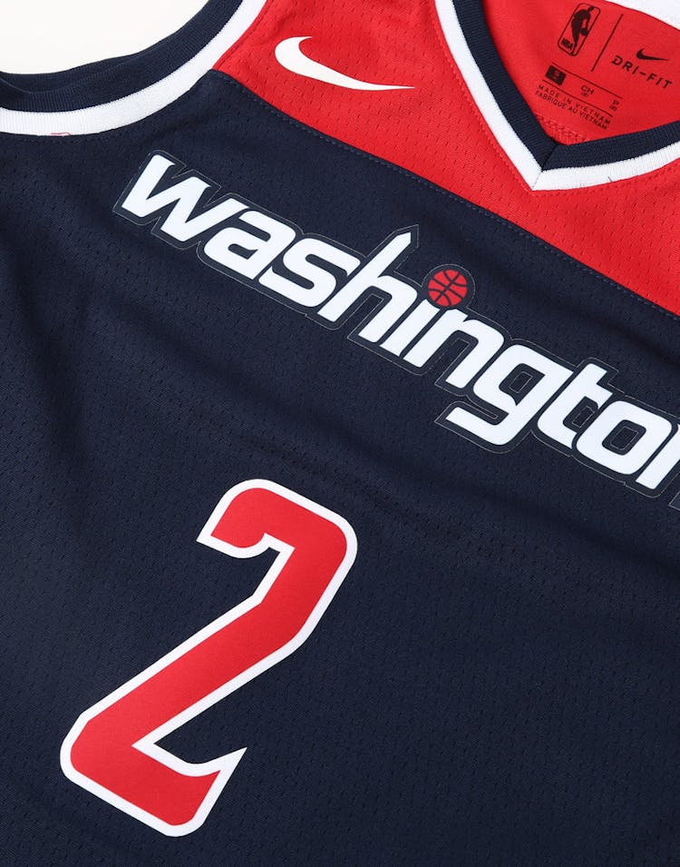 Nike Kids Washington Wizards John Wall #2 Statement Swingman NBA Jersey Navy