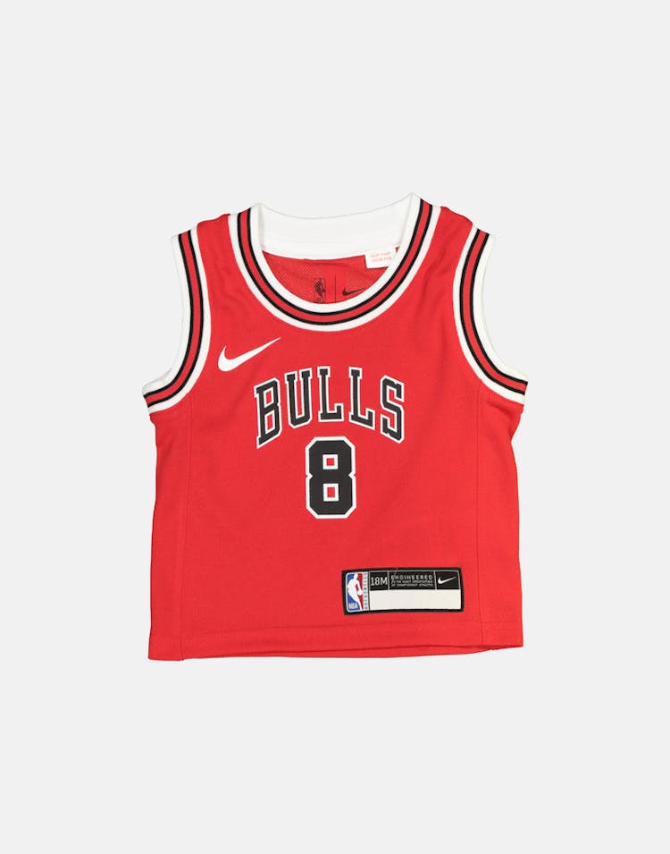 Nike Infants Chicago Bulls Zach LaVine #8 Icon Replica Jersey Red
