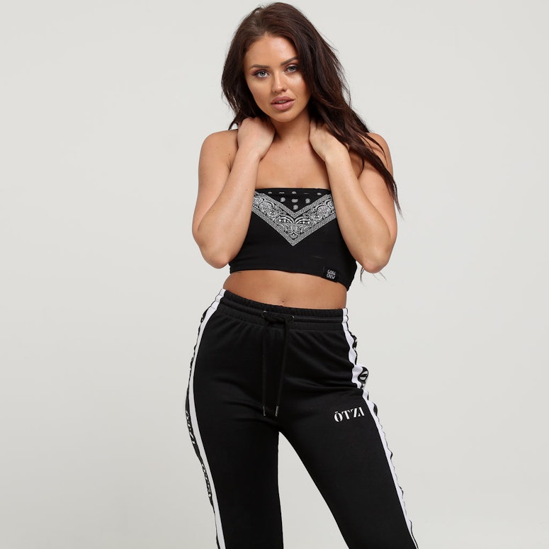 Goat Crew Bandana Women's Bandeau Black/White