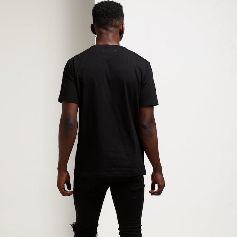 Black Pyramid Drip Logo Tee Black