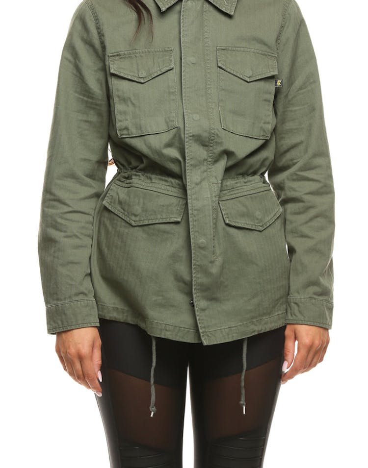 Alpha Industries Women's Revival Field Coat Olive