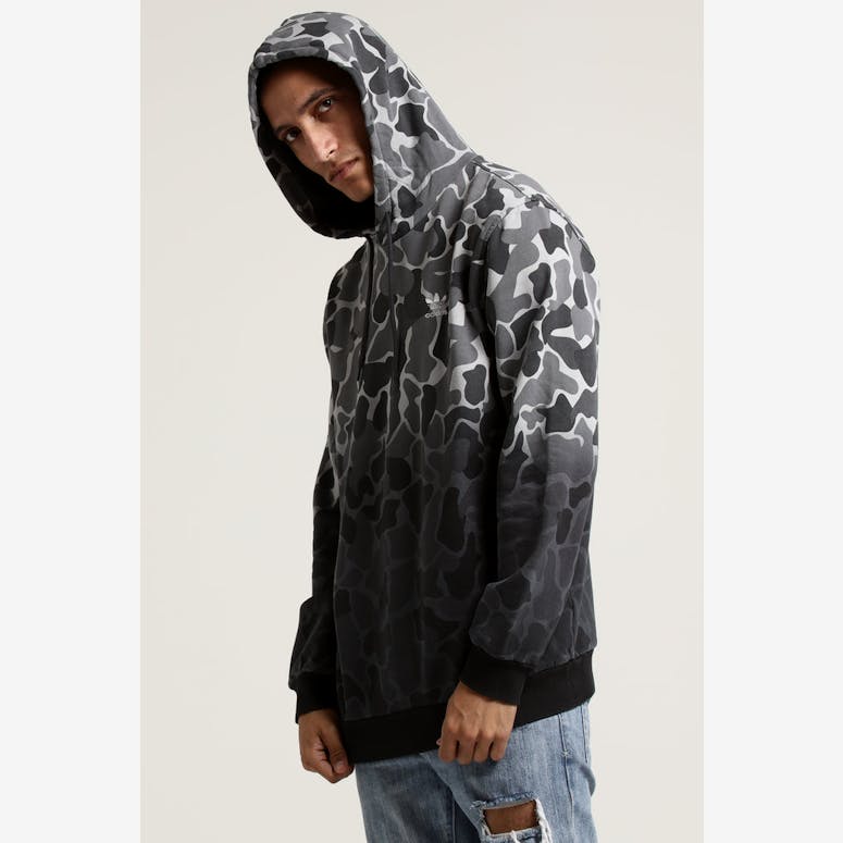 Adidas Camouflage Dip-Dyed Hoodie Multi-Coloured