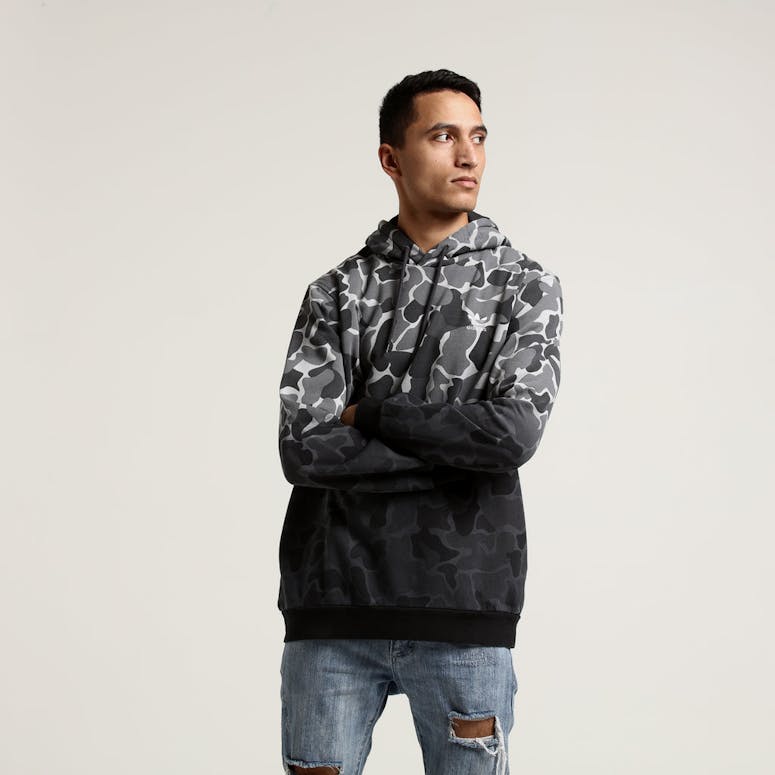 Adidas Camouflage Dip-Dyed Hoodie Multi-Coloured