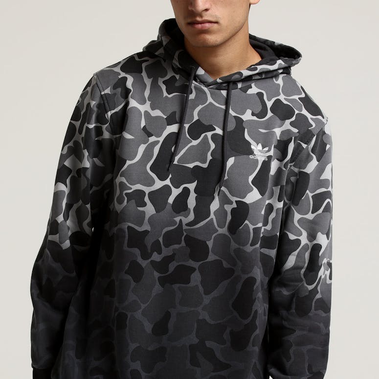 Adidas Camouflage Dip-Dyed Hoodie Multi-Coloured