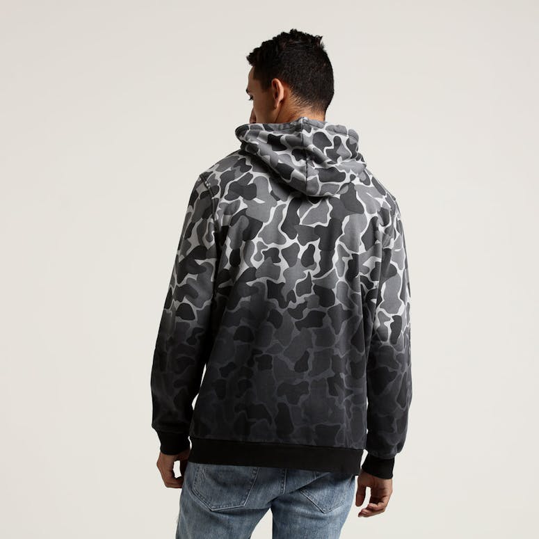 Adidas Camouflage Dip-Dyed Hoodie Multi-Coloured