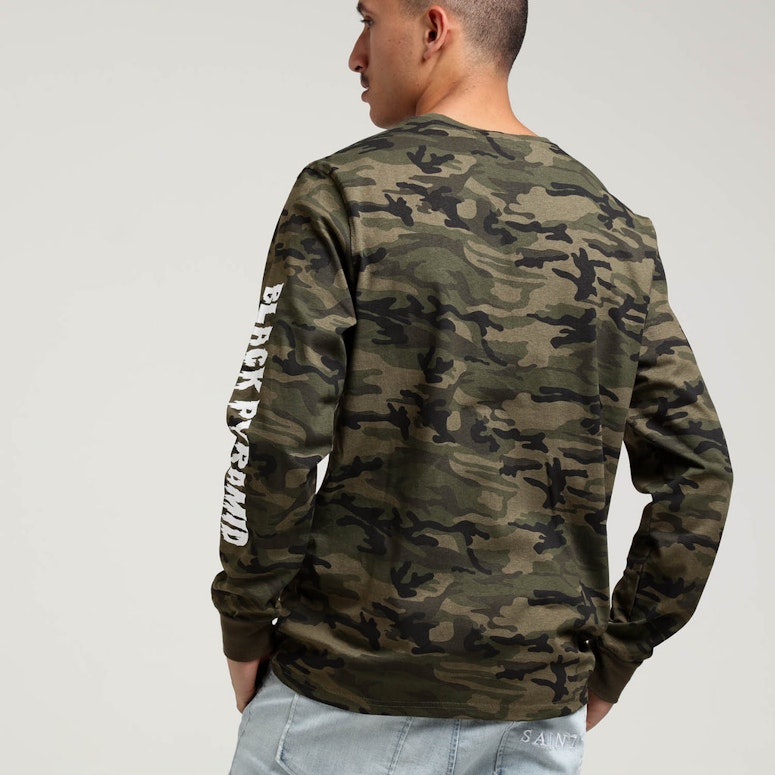 Black Pyramid Pyramid LS Tee Camo