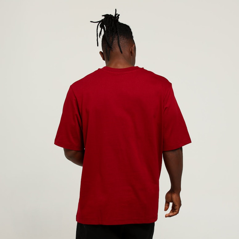 Adidas Oversized Tee Burgundy