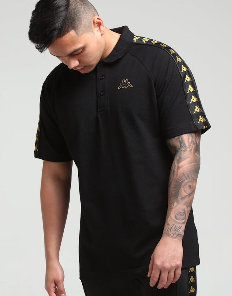 Kappa 222 Banda Calsi Polo Black/Gold