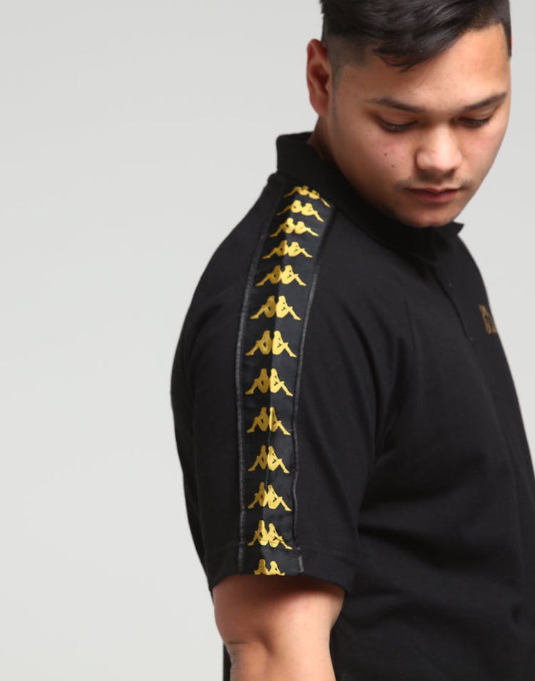 Kappa 222 Banda Calsi Polo Black/Gold