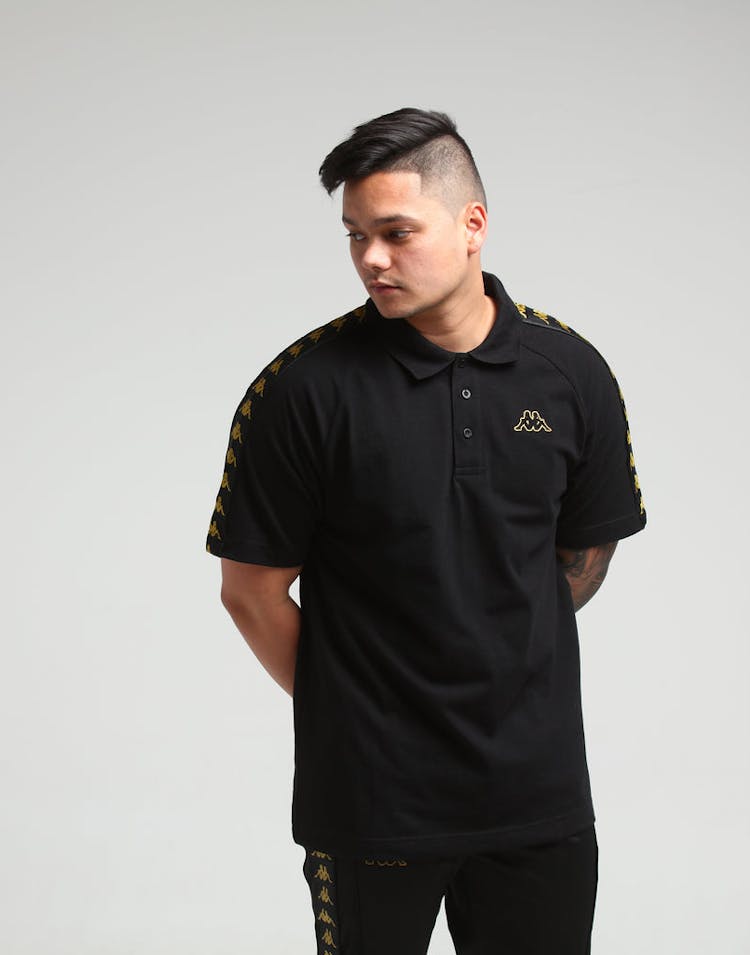 Kappa 222 Banda Calsi Polo Black/Gold