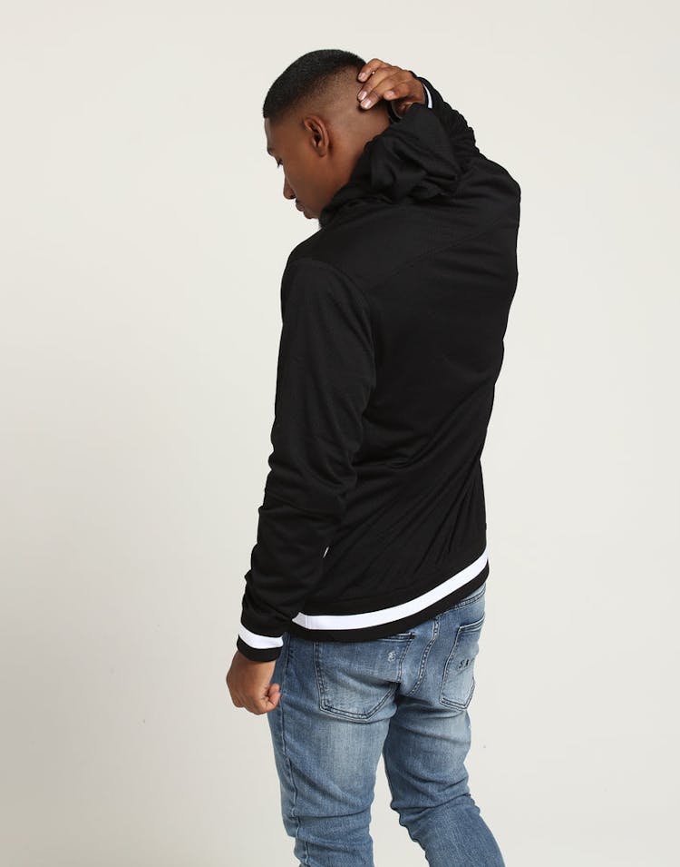 Saint Morta Mesh Basketball Hoody Black