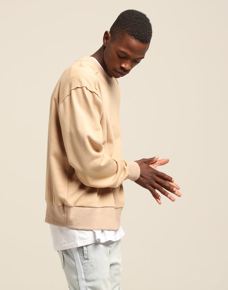 New Slaves Scout Crew Neck Tan