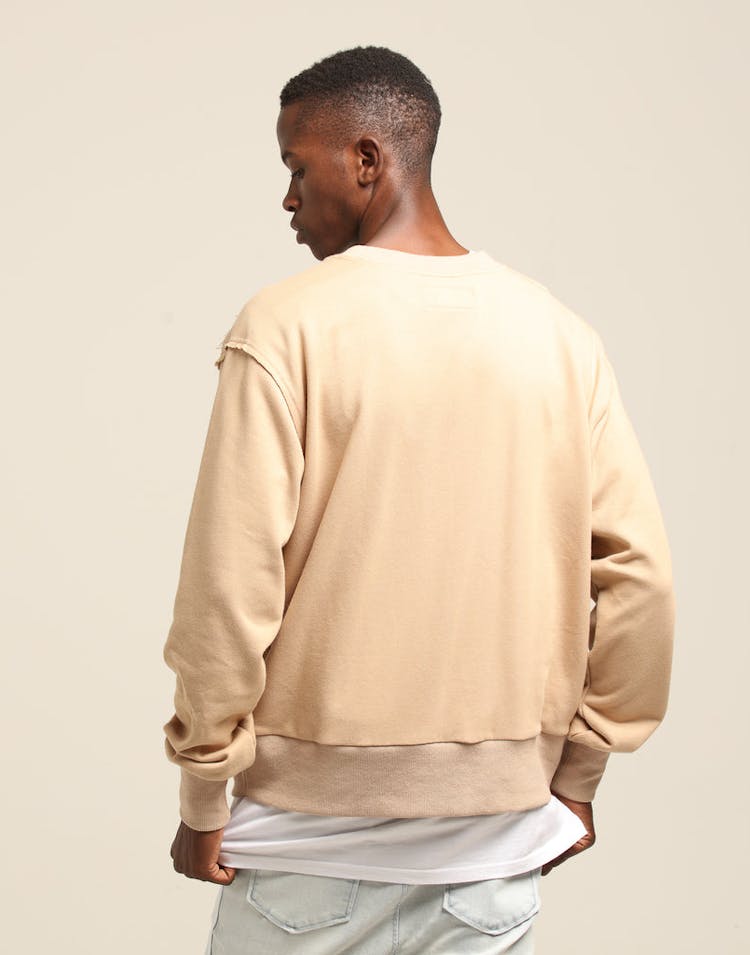 New Slaves Scout Crew Neck Tan