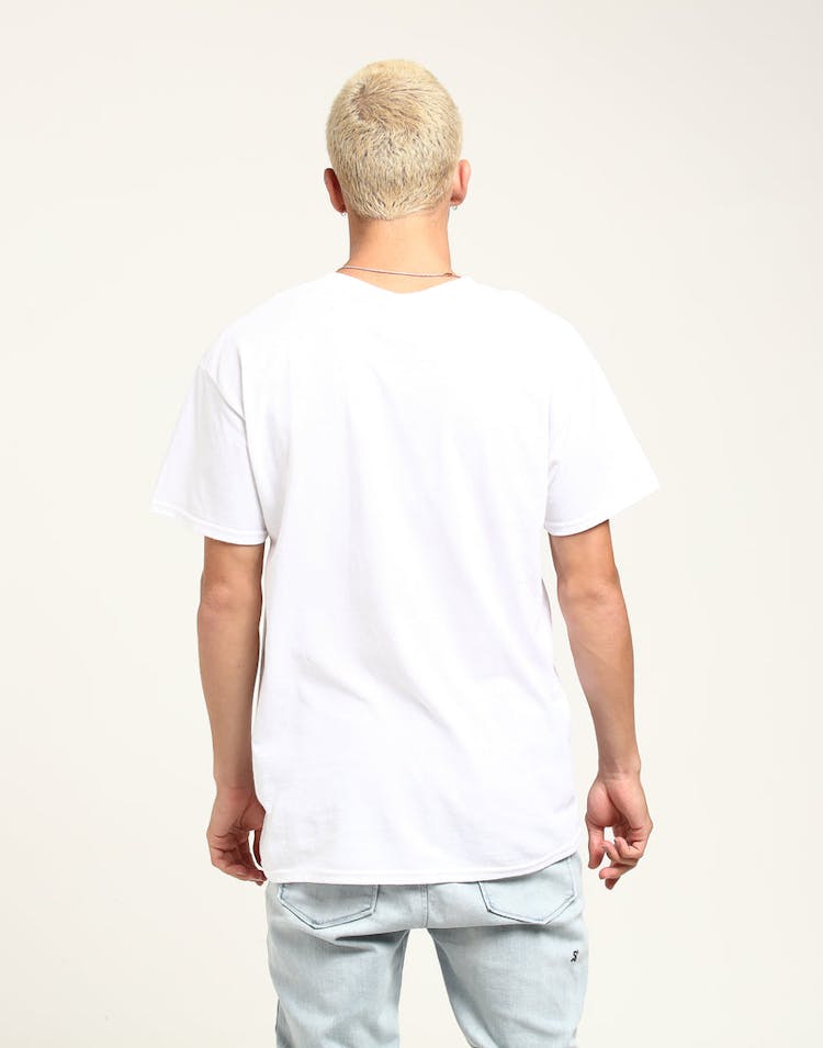Eminem Devil Horns Tee White