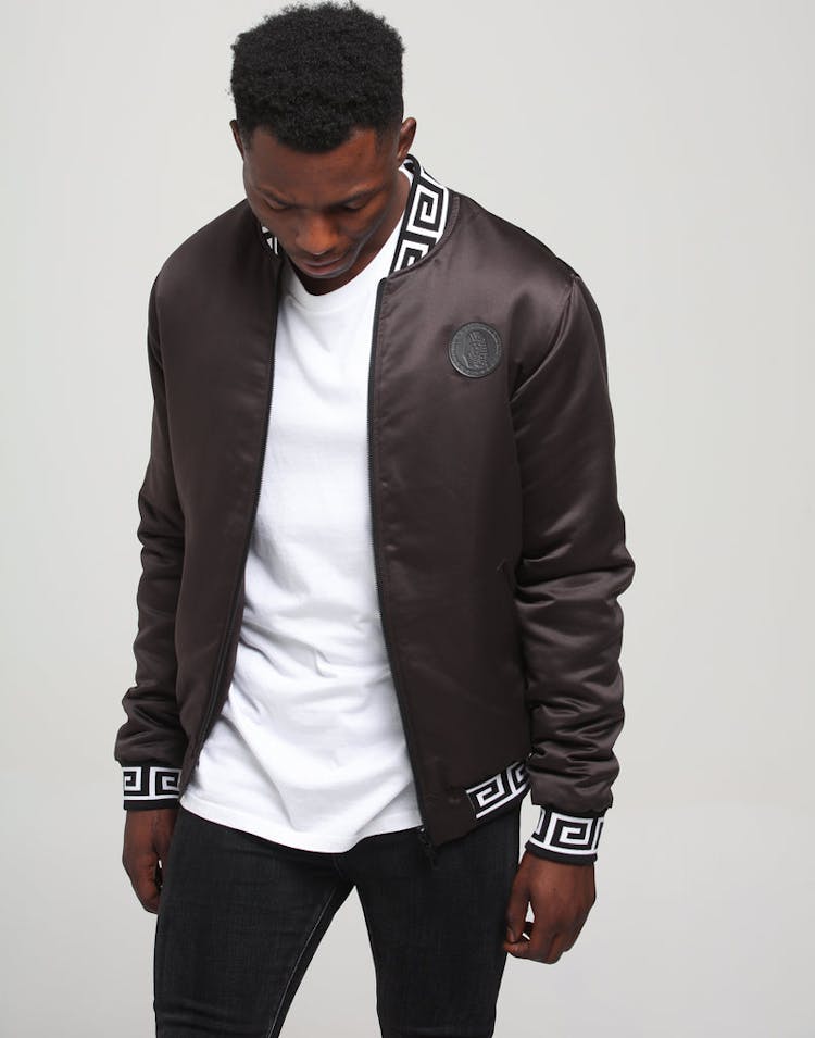 Last Kings Luxe Reversible Bomber Black/Gold