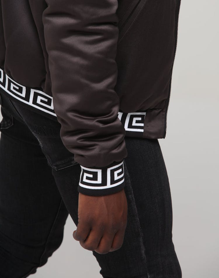 Last Kings Luxe Reversible Bomber Black/Gold