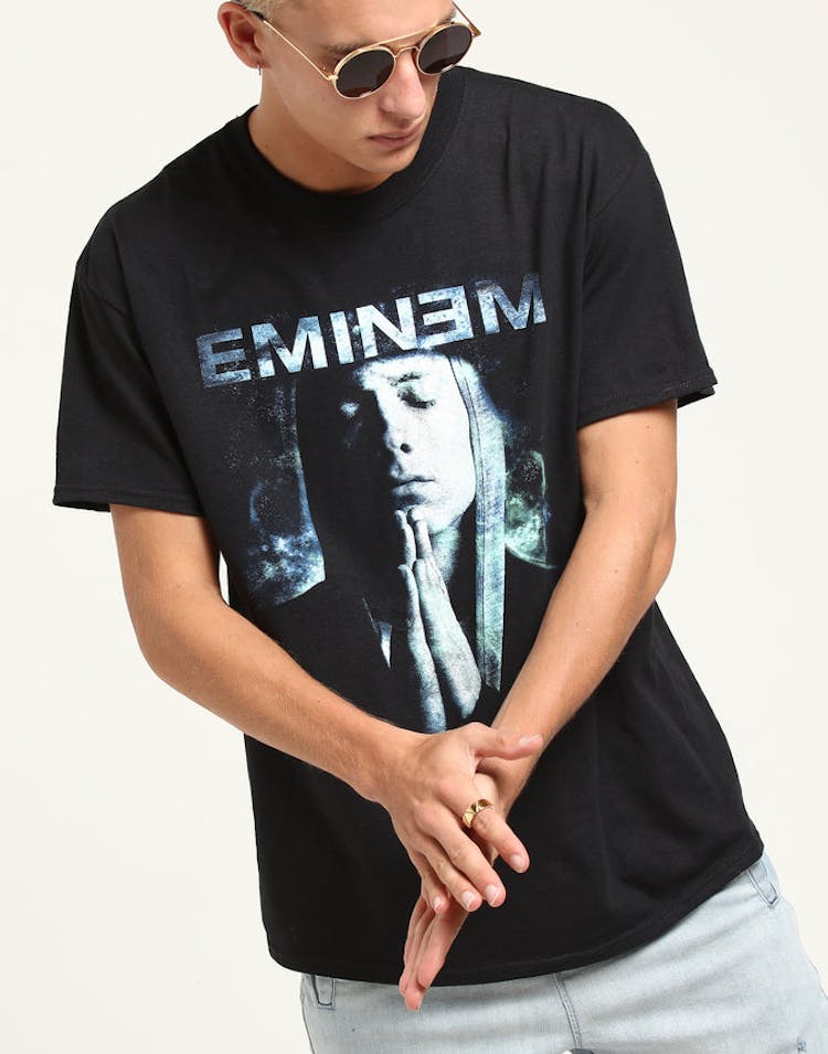 Eminem Praying Eminem Tee Black
