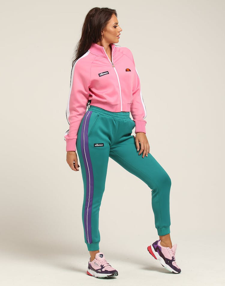 Ellesse Women's Pinzo Crop Track Top Pink