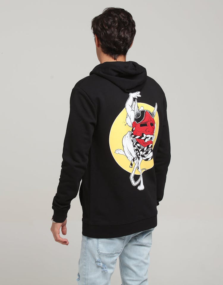 Rats Get Fat X Dale Winter Hannya Rat Hood Black