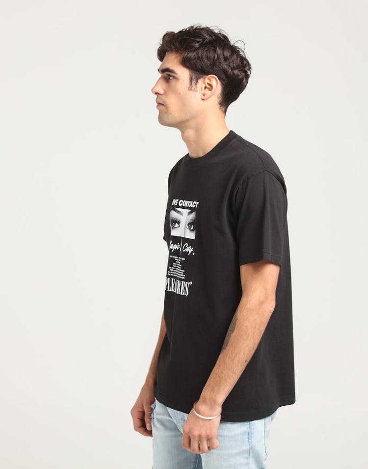 Magic City x PLEASURES Eye Contact SS Tee Black