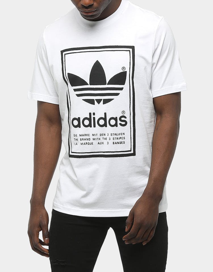 Adidas Vintage Tee White/Black