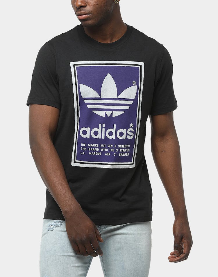 ADIDAS FILLED LABEL Black/Purple