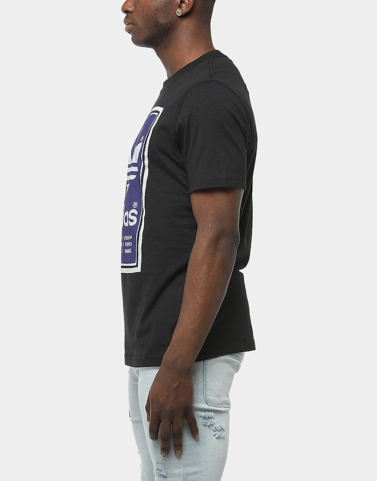 ADIDAS FILLED LABEL Black/Purple