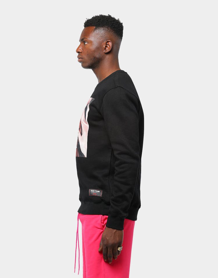 Black Pyramid Pyramid In Mouth LS Shirt Black