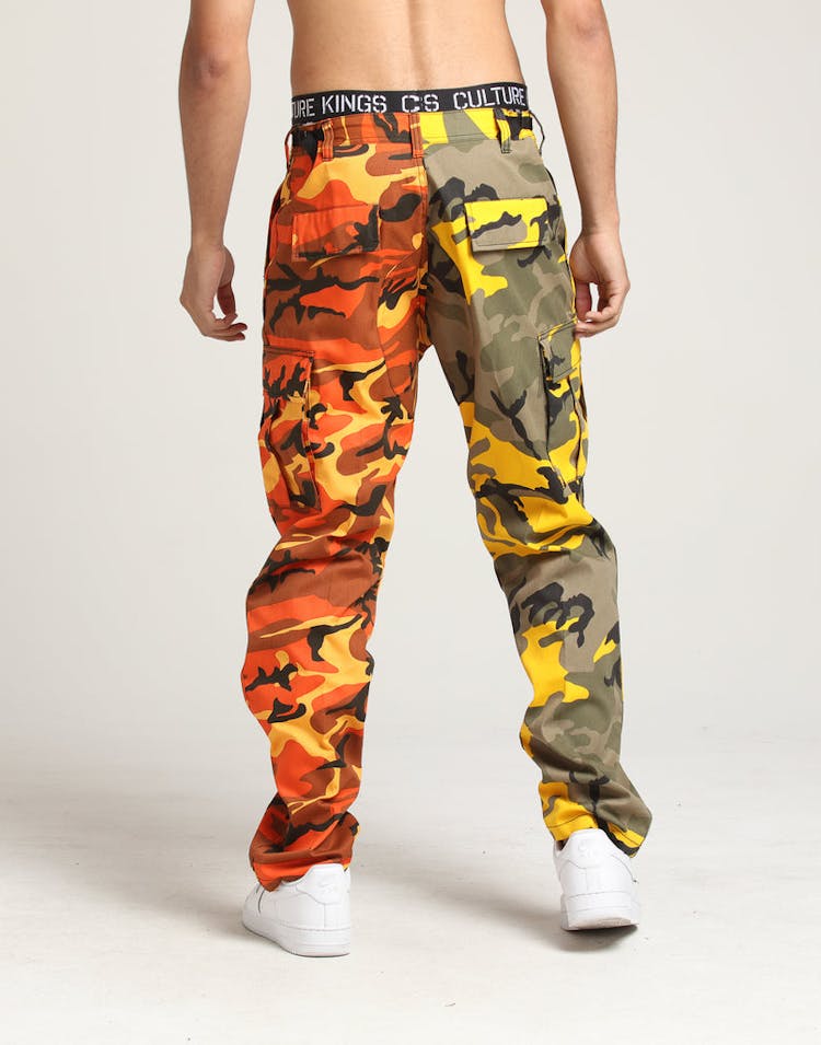 Rothco 2 Tone Camo BDU Pants Stinger Yellow/Camo