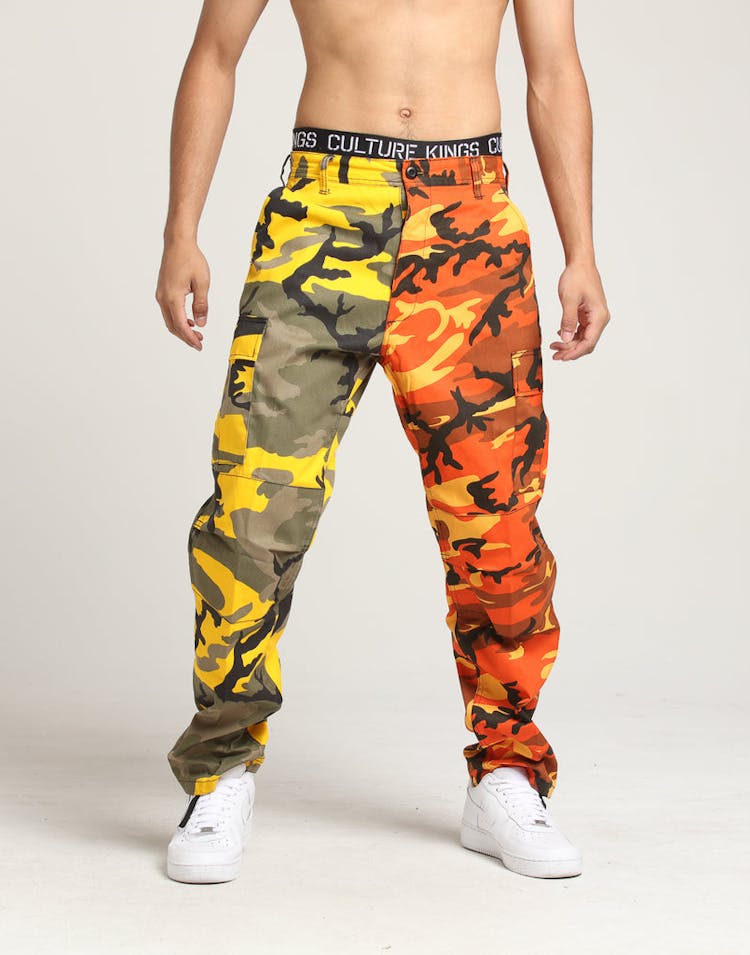 Rothco 2 Tone Camo BDU Pants Stinger Yellow/Camo