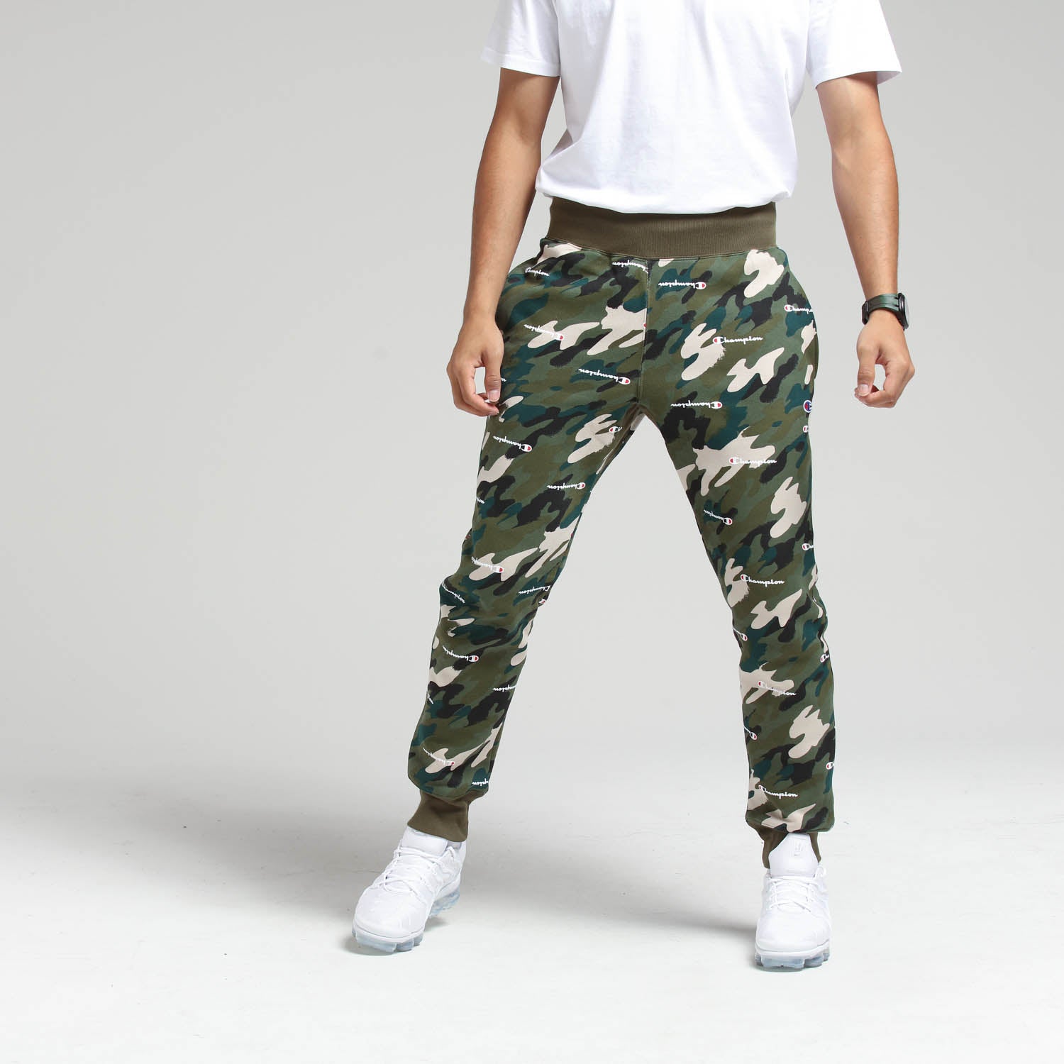 camo champion pants