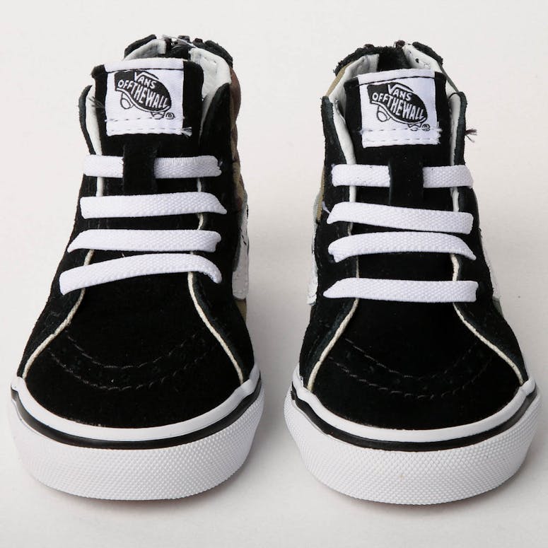 Vans SK8-HI ZIP Black/Camo/White