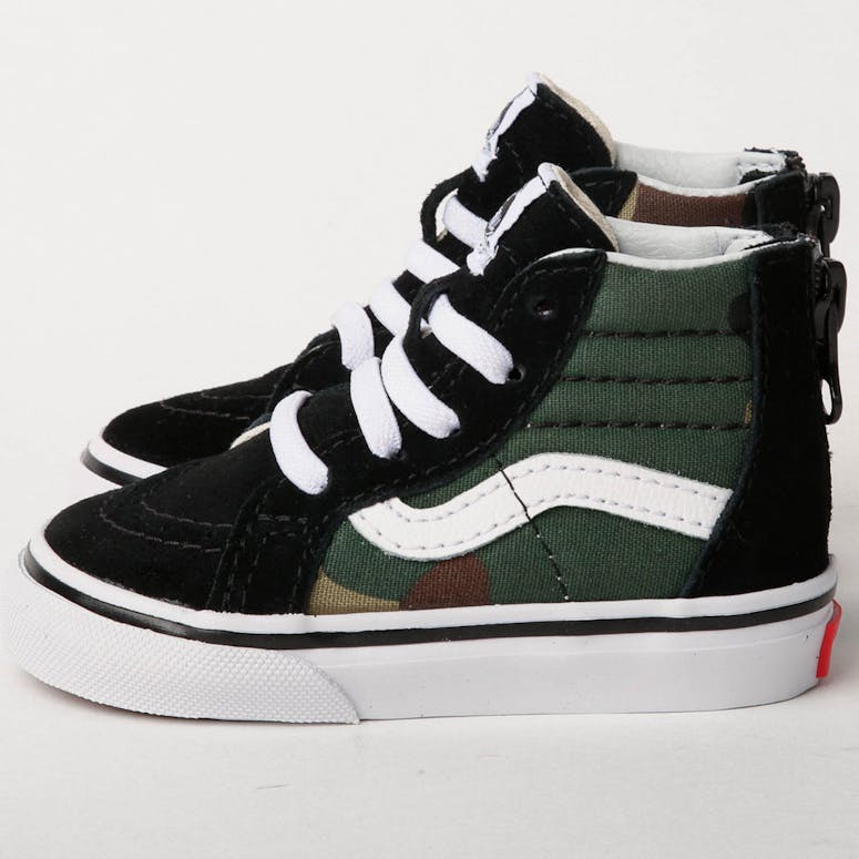 Vans SK8-HI ZIP Black/Camo/White