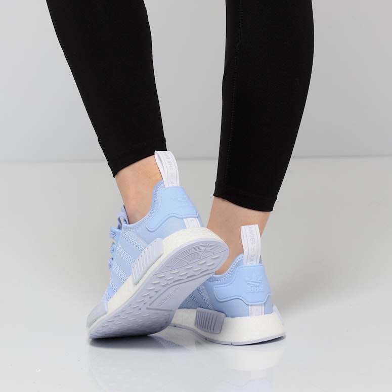 Adidas Women's NMD R1 Light Blue/White