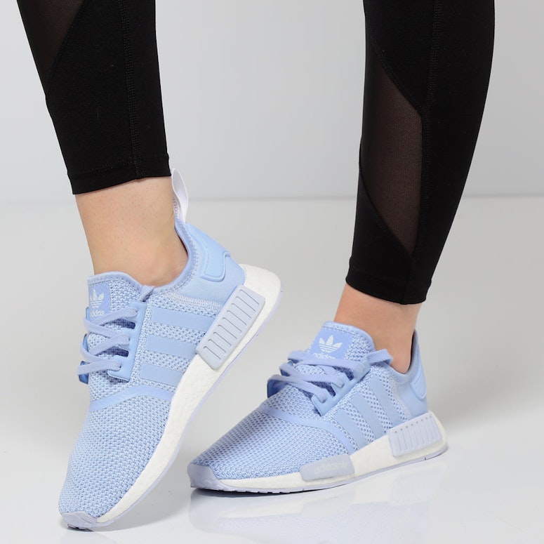 Adidas Women's NMD R1 Light Blue/White