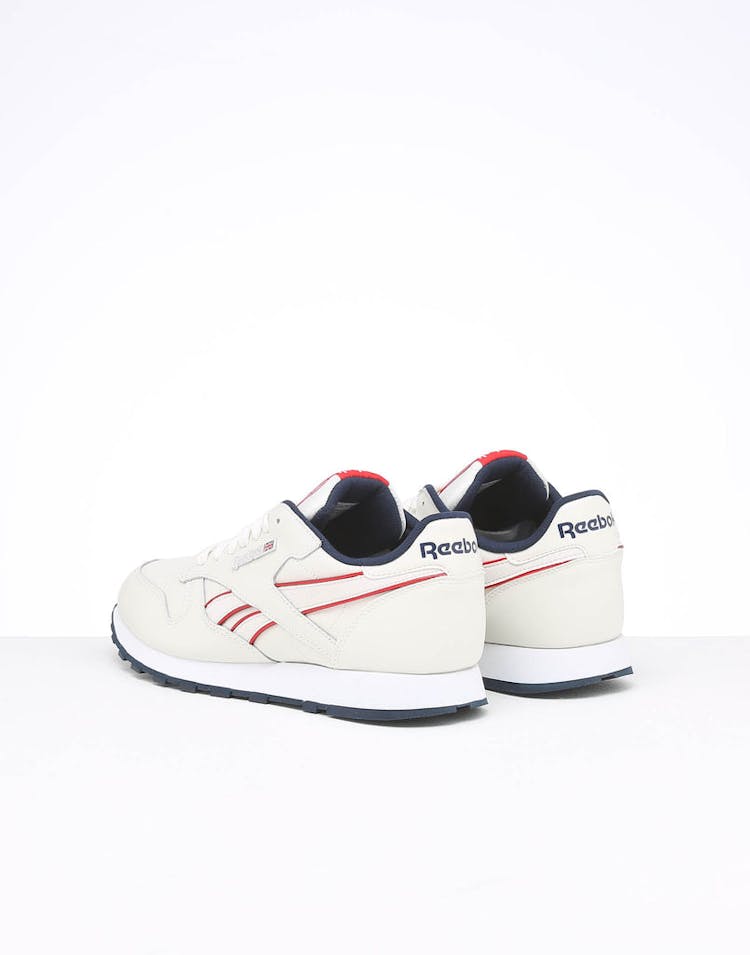 Rebook CL Leather MU Chalk/Navy/Red