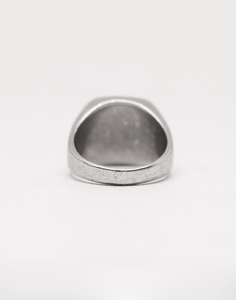District Goods Palm Ring Stainless Steel