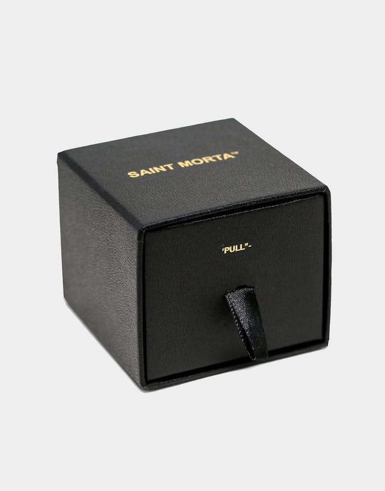 Saint Morta 4MM Hex Ring Gold