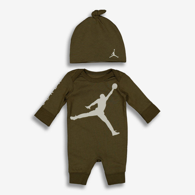 Nike Jordan Brand Wrap Jumbo Jumpman Coverall olive