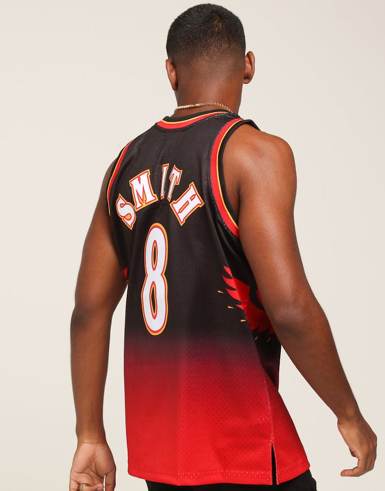 Mitchell & Ness Atlanta Hawks Steve Smith #8 Road Swingman NBA Jersey Red